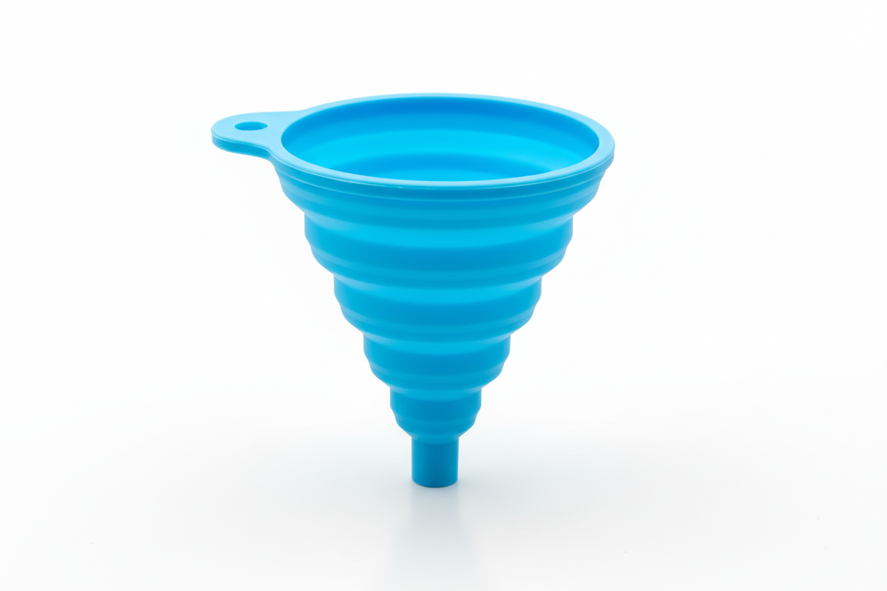 Collapsible Silicone Funnel